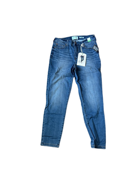 RE Generation Curvy Ankle Skinny Jeans Medium Wash Mid Rise Stretch SIZE 11/30